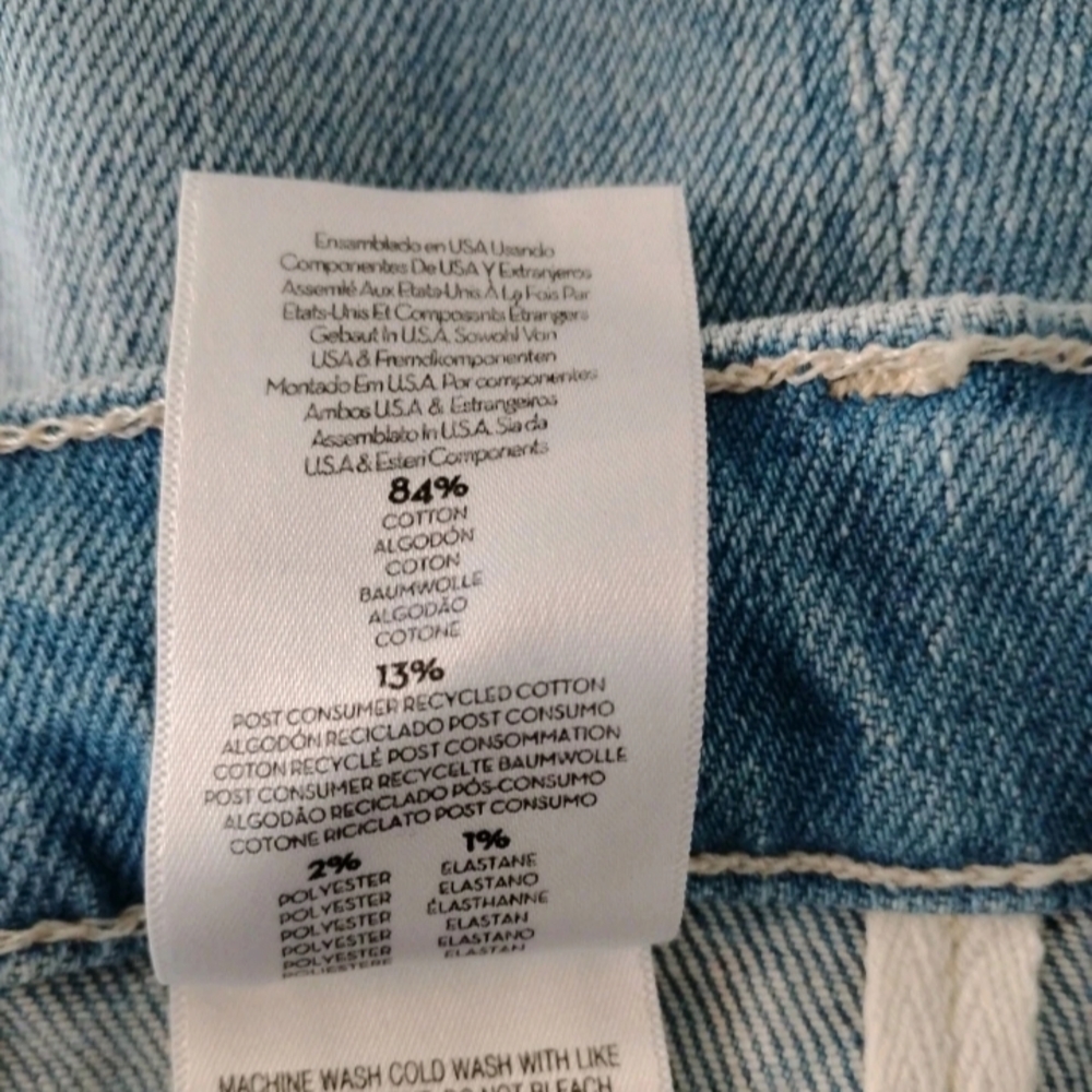 Mother Jeans Hustler Patch Pocket Ankle Women's Size 34 - Picture 9 of 9